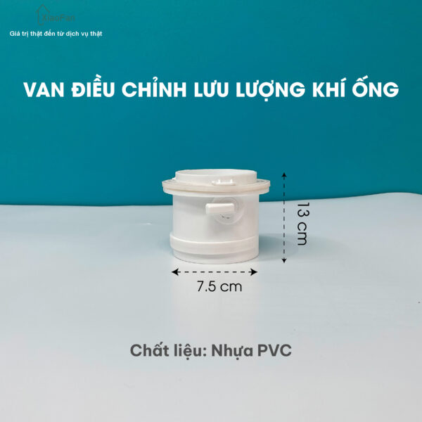 Van Điều Chỉnh Lưu Lượng Khí Ống PVC - Ảnh 4