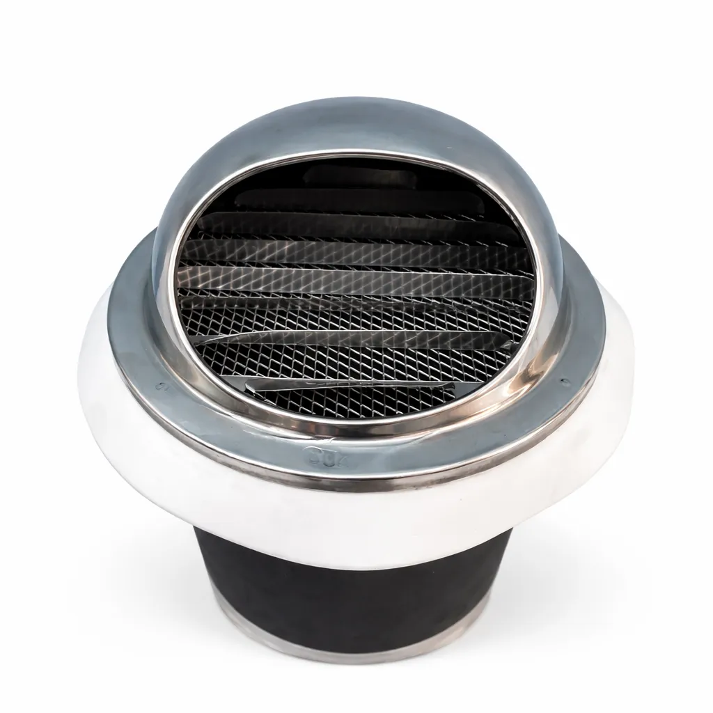 Lưới ngoài inox máy cấp khí tươi âm tường R150-20 chống côn trùng và bụi