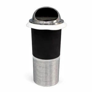 Mặt ngoài inox máy cấp khí tươi âm tường hai chiều RHN150