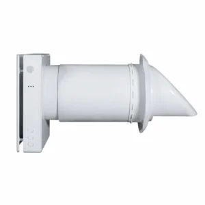 máy cấp khí tươi âm tường NF-TW5W H nhìn ngang