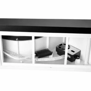 Cấu tạo bên trong máy cấp khí tươi NF-ERVQB150-HCO1 với quạt và hệ thống lọc