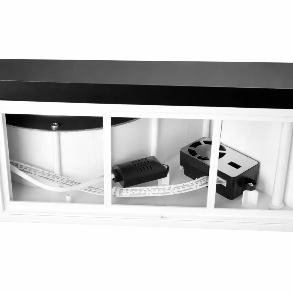 Cấu tạo bên trong máy cấp khí tươi NF-ERVQB150-HCO1 với quạt và hệ thống lọc