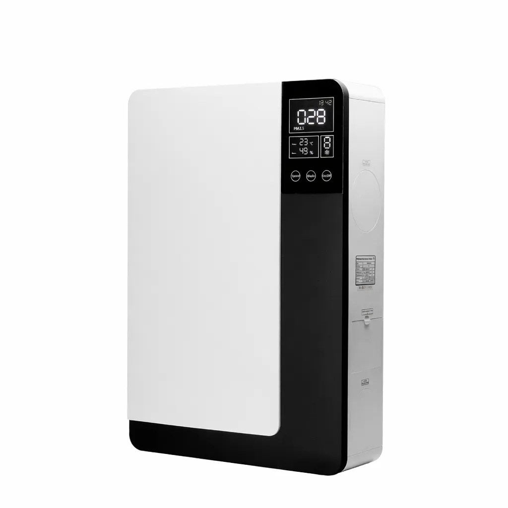 Máy cấp khí tươi treo tường NF-ERVQB150-HCO1 màn hình hiển thị thông minh