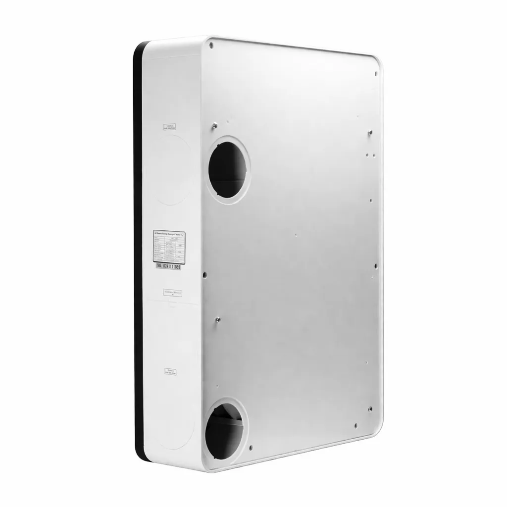 Mặt sau máy cấp khí tươi NF-ERVQB150-HCO1 với cổng kết nối ống gió