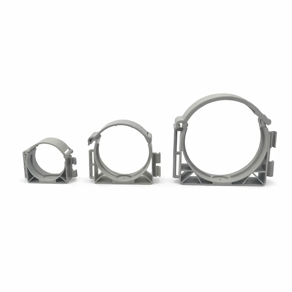 Quang treo đa năng DN75 DN110 DN160 DN200 nhìn chính diện