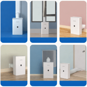 lắp đặt máy cấp khí tươi mate a1 không cần khoan tường