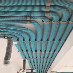 Thi công lắp đặt hệ thống ống gió tươi HDPE 2 lớp cho nhà ở và văn phòng