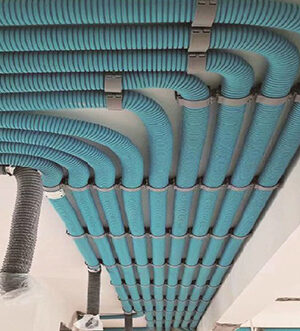 Thi công lắp đặt hệ thống ống gió tươi HDPE 2 lớp cho nhà ở và văn phòng