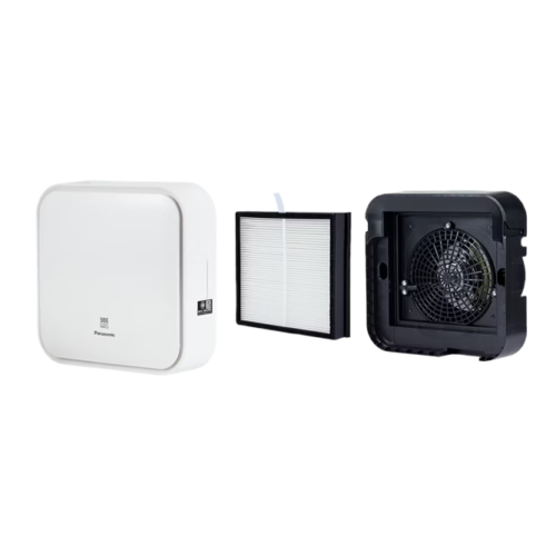 Cấu tạo quạt cấp gió gắn tường Panasonic FV-06PHP1 gồm bộ lọc MERV13 và quạt hút