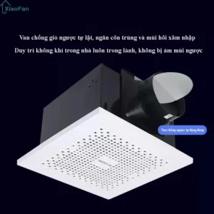Quạt thông gió Nedfon BPT10-13H20 có van chống gió ngược tự động