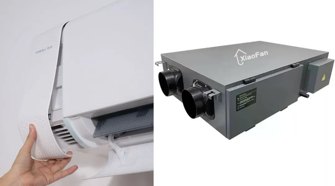 So sánh điều hòa không khí và máy cấp gió tươi trong hệ thống thông gió nhà ở