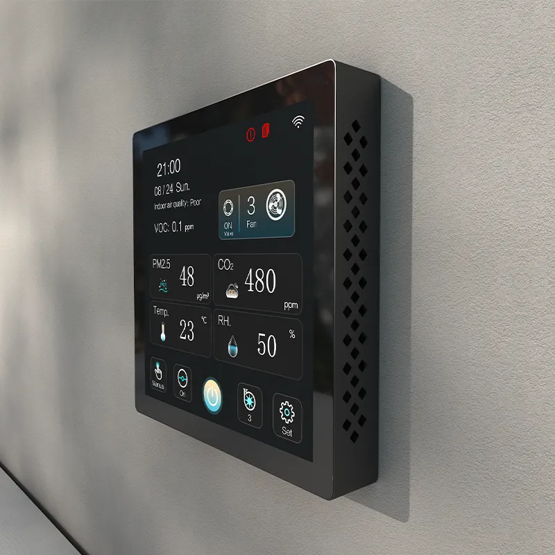 Màn hình cảm ứng bảng điều khiển G6-S điều khiển quạt cấp gió tươi