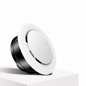 Cửa gió tròn ABS phi 120mm dùng cho hệ thống cấp gió tươi và hút mùi