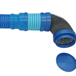 Đầu nối ống gió mềm kết nối với ống gió PE corrugated trong hệ thống thông gió