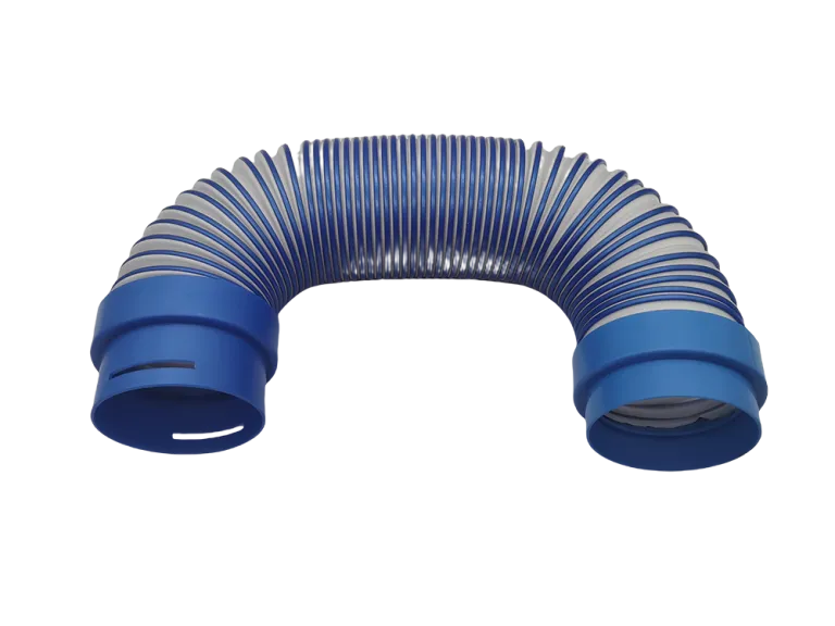 Đầu nối ống gió mềm PE 75mm linh hoạt cho hệ thống thông gió