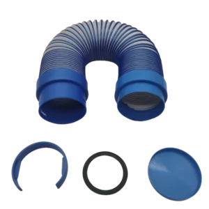 Đầu nối ống gió mềm PE 75mm cho hệ thống thông gió