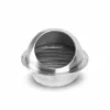 Nắp chống mưa thép không gỉ inox 304 cho hệ thống thông gió, có lưới chắn côn trùng, lắp đầu ống gió ngoài trời