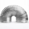 Ống gió mềm nhôm lõi thép không bảo ôn uốn cong linh hoạt dùng cho hệ thống thông gió