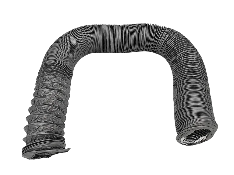 Ống thông gió mềm PVC nhôm dạng cong dùng cho hệ thống thông gió