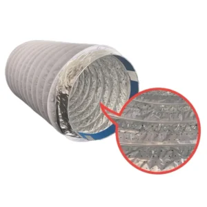 Ống gió giảm âm nhôm đục lỗ giúp giảm tiếng ồn hệ thống thông gió