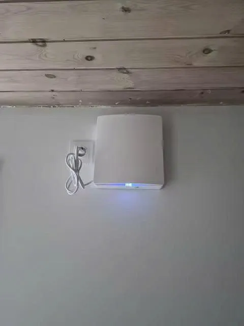 Máy cấp khí tươi âm tường AV-TTW5-W lắp đặt thực tế tại Hà Nội