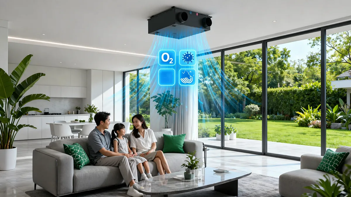 Máy cấp gió tươi và bảng chi phí lắp đặt hệ thống cấp khí tươi cho nhà ở năm 2026