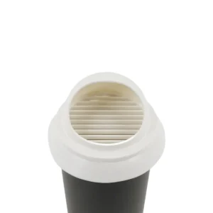 Vencap xuyên tường D110 D160 góc nghiêng dùng cho hệ thống thông gió và cấp khí tươi